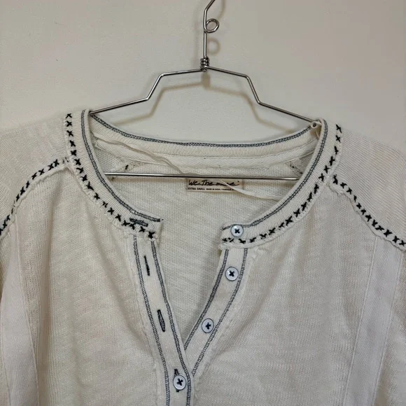 NWOT Free People We The Free Taylor Henley Size XS - Picture 10 of 15